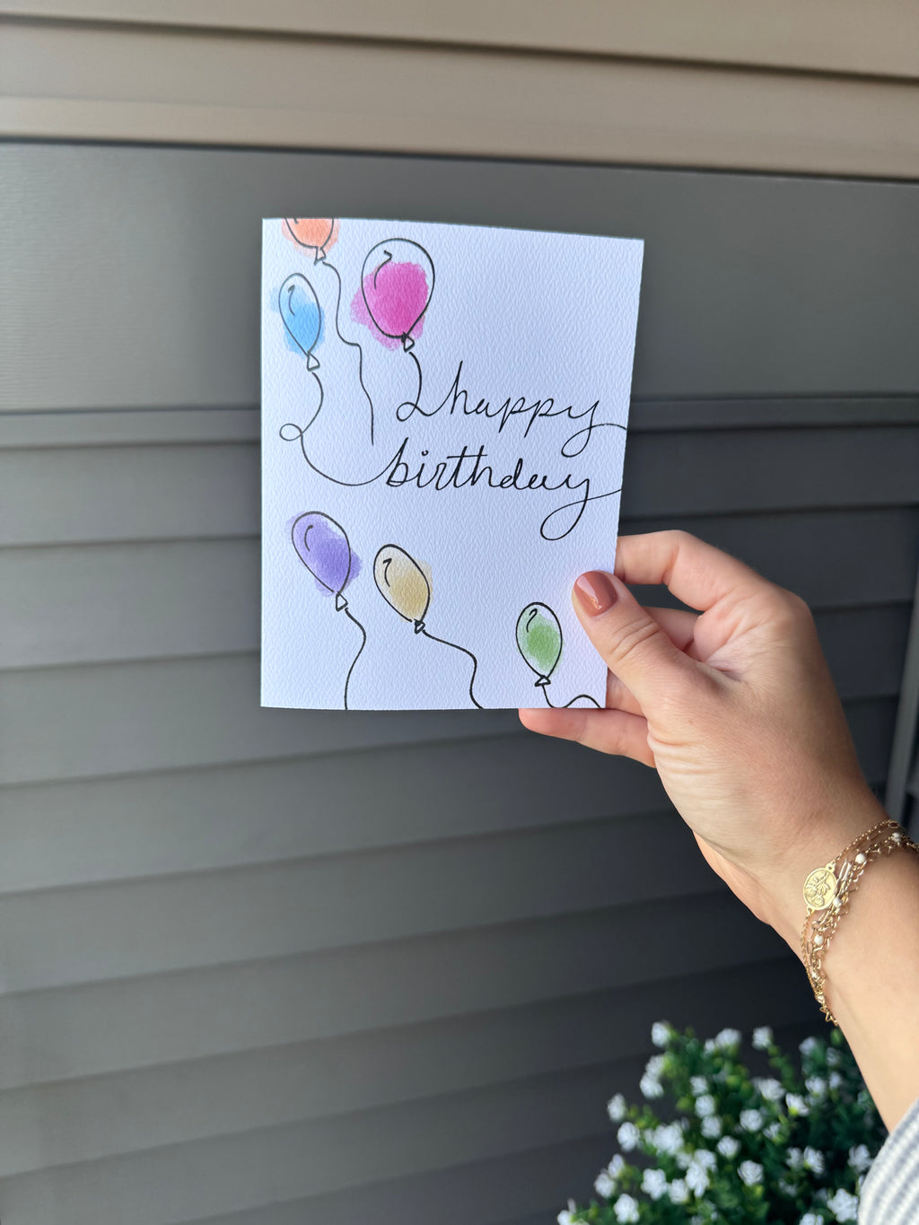 Birthday Balloon Card