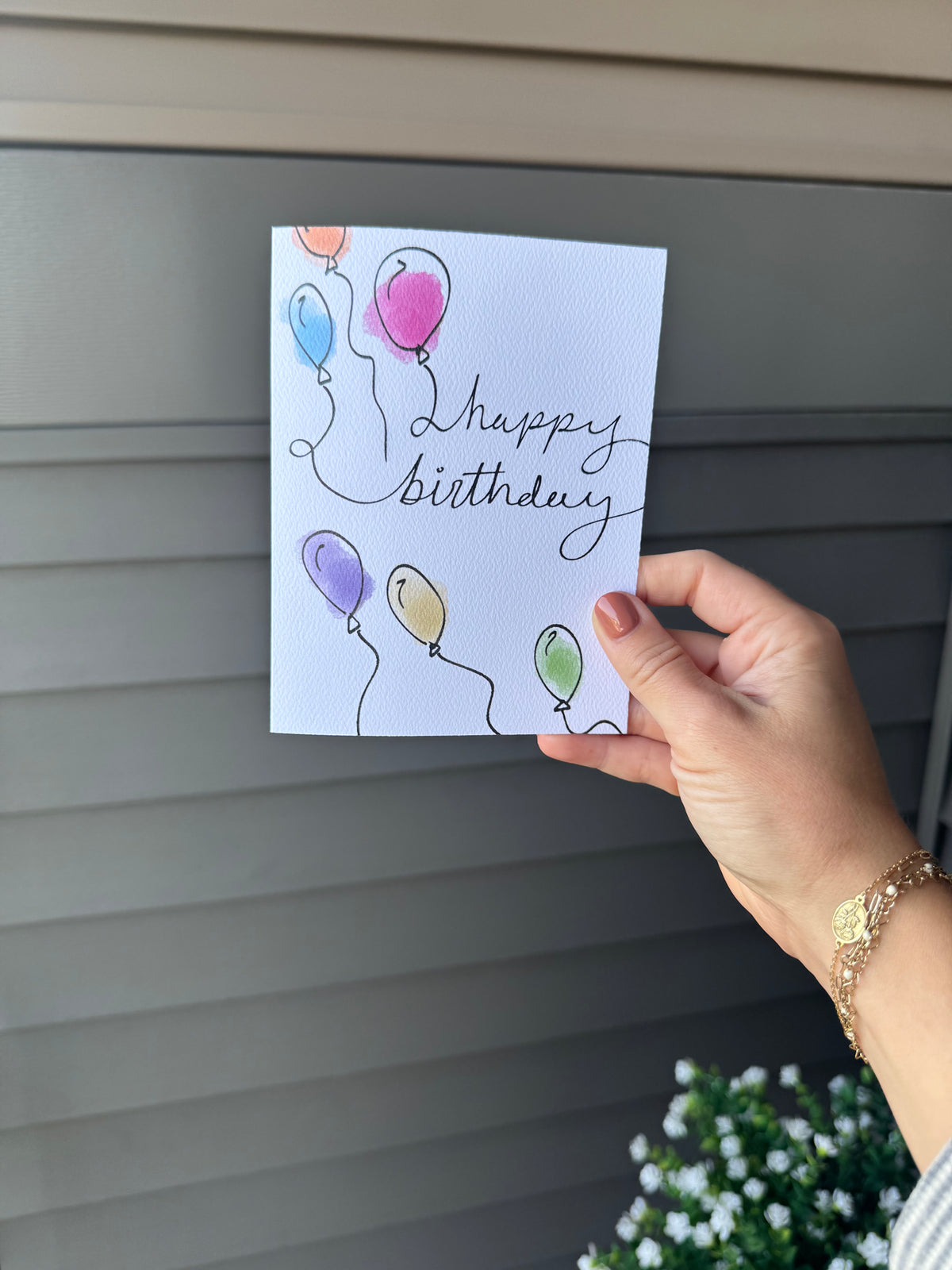 Birthday Balloon Card