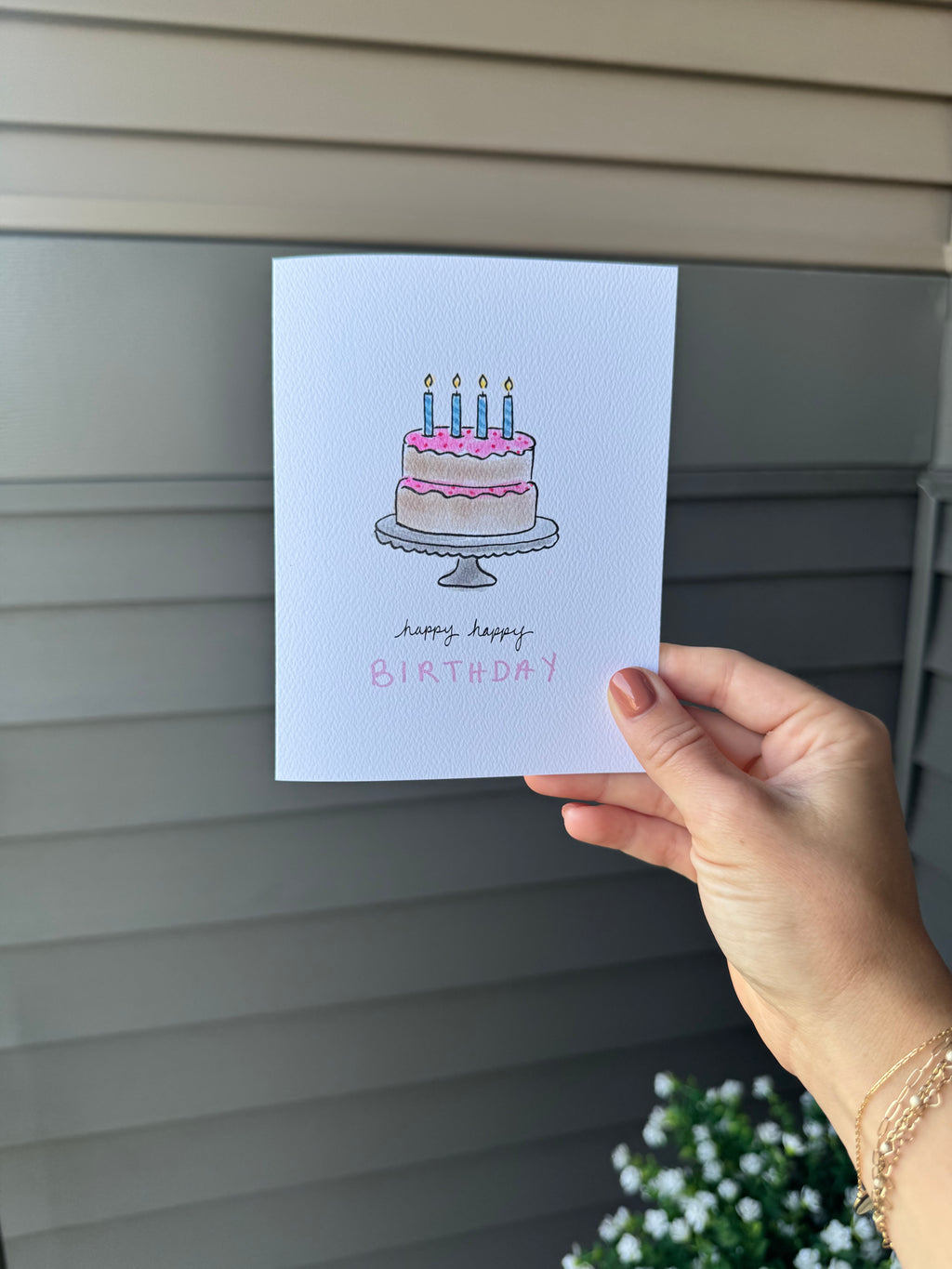 Birthday Cake Card