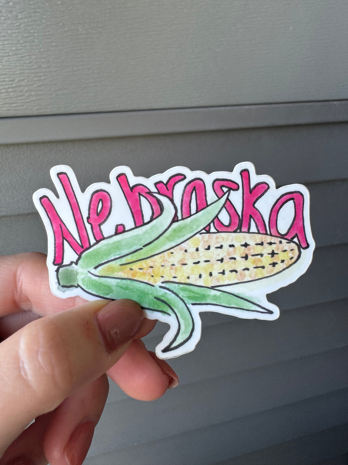 Nebraska Sticker